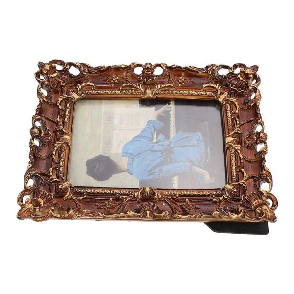 

frames 1pc retro style picture frame creative resin po practical