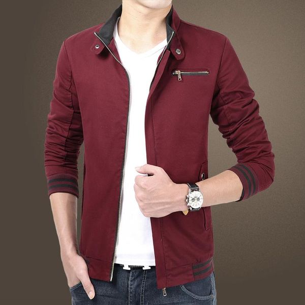 

men's jackets ifrich fashion clothes men jacket 2021 autumn waterproof windbreaker business casual pilot coat 5 colors, Black;brown