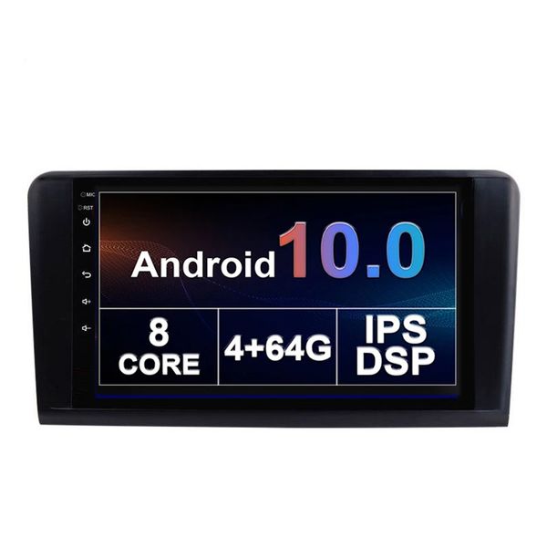 

10 inch gps car dvd player 8-core android autoradio stereo head unit for benz ml gl 2005-2013 with canbus support carplay tpms dvr obd ii re