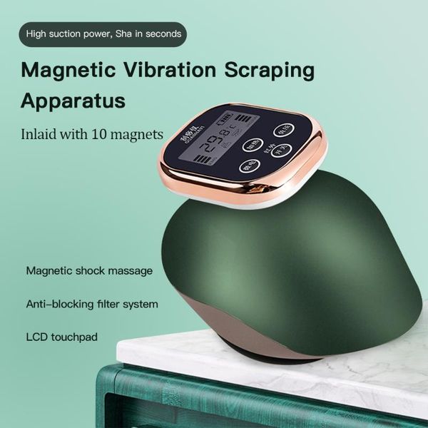 

electric massagers guasha scraping instrument vacuum massager gua sha massage device anti-cellulite suction cups magnet therapy