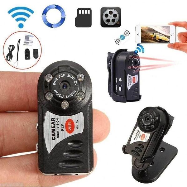 

cameras 4g card+mini dv wireless wifi camera p2p video recorder dvr night vision q7