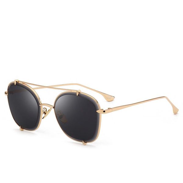 

sunglasses pilot men vintage gold metal frame uv400 eyewear polarized driving mens glasses shades square, White;black