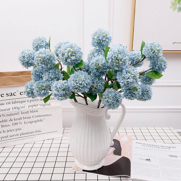 

artificial gypsophila bouquet 5 flowers as a bunch of fake silk for wedding decoration flowers#1#1 decorative & wreaths