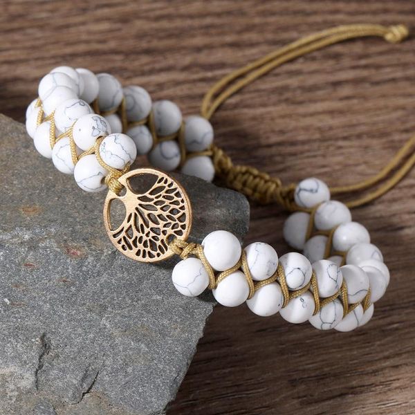 

yellow tiger eye rhodolite woven bracelet tree of life charm yoga meditation jewelry fashion bangle bracelets, Golden;silver
