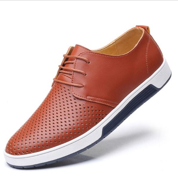 

shoes men oxfords fashion business dress 2022 classic leather suits, Black