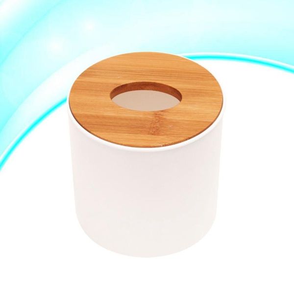 

tissue boxes & napkins 1pc durable non-slip convenient nontoxic box paper towel tube simple napkin tray round