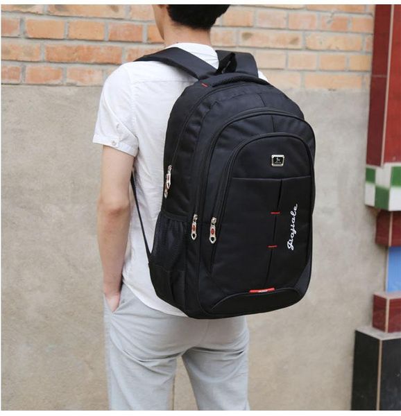 

backpack j3687 - leisure multi-function trend solid color large capacity