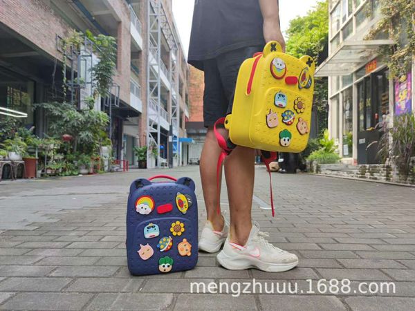 

explosive style tide school light lightening cute backpack children pupils cartoon kindergarten baby bag tcpri