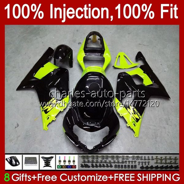 Molde de Injeção para Suzuki GSXR750 K1 GSXR 600 750 cc 2001 2002 2003 Bodys 37No.45 GSXR600 GSXR-750 GSXR-600 01-03 600cc 750cc GSX-R750 01 02 03 OEM Fairing Stock