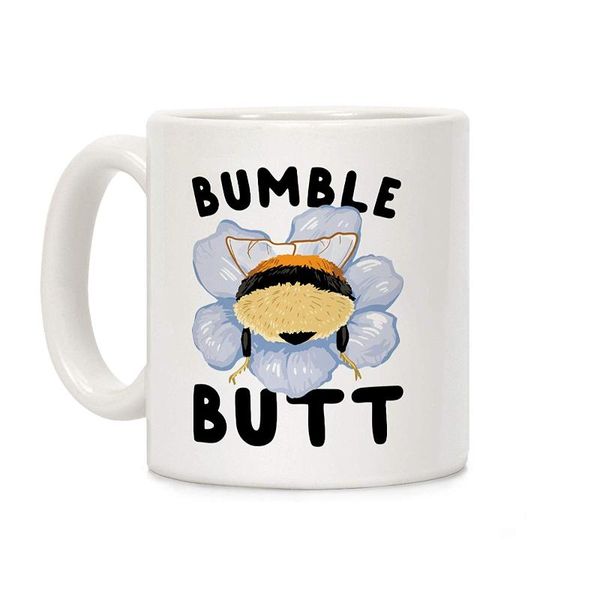 

mugs bumble buwhite 11 ounce ceramic coffee mug