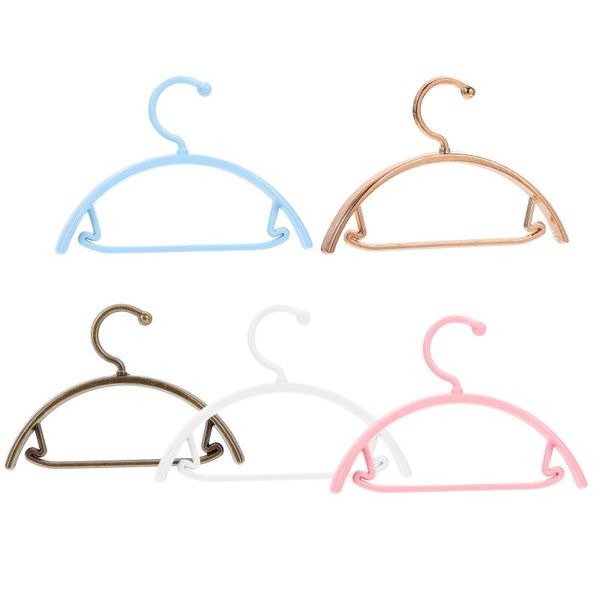 

hangers & racks 25pcs mini doll coat zinc alloy clothes hanger