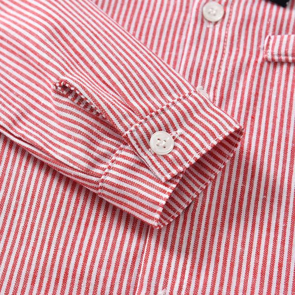 

spring long sleeve cardigan boys' striped casual children's shirt baby, Blue