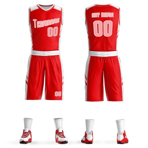 

2021 basketball jersey 816, Black;red