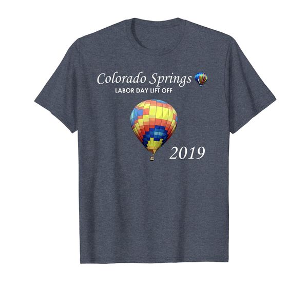 

colorado springs air balloon labor day lift off t-shirt, White;black