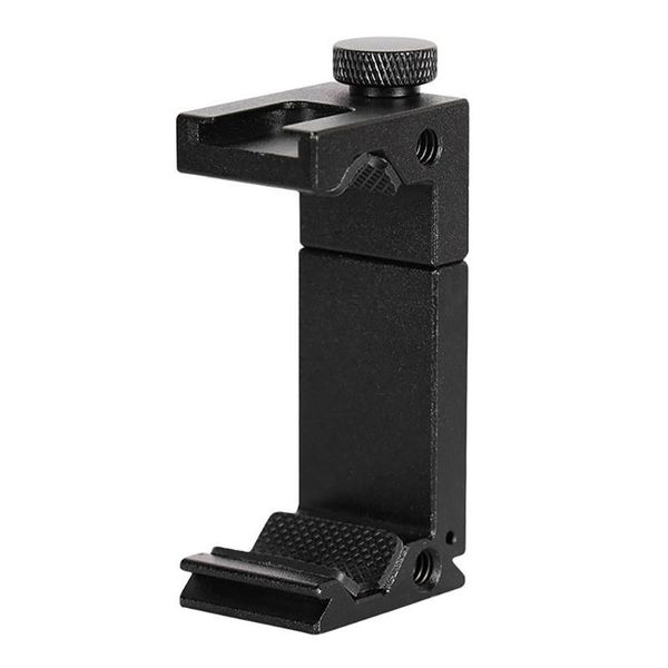 

cell phone mounts & holders metal mobile clip holder shoe adapter mount for microphone vlog nikon dslr slr camera