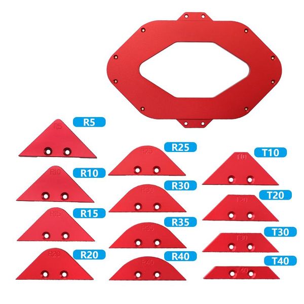 

professional hand tool sets woodworking trimming machine fillet gauge bevel trapezoid arc positioning
