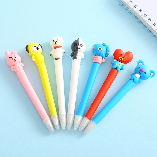 

pen gel s creative neutral decompression three dimensional glue nery modeling n cartoon statio