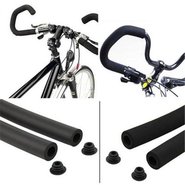 

bike handlebars &components handlebar grips bicycle handle bar sponge cover soft foam matte for 22mm foldable mtb 2.2cm mountain