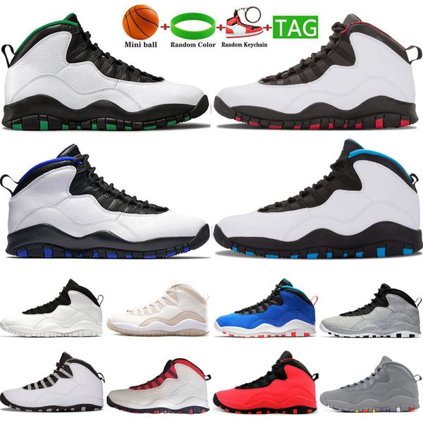 

jumpman 10s men basketball shoes mens 10 cement cool grey orlando desert camo outdoor sports trainer sneakers