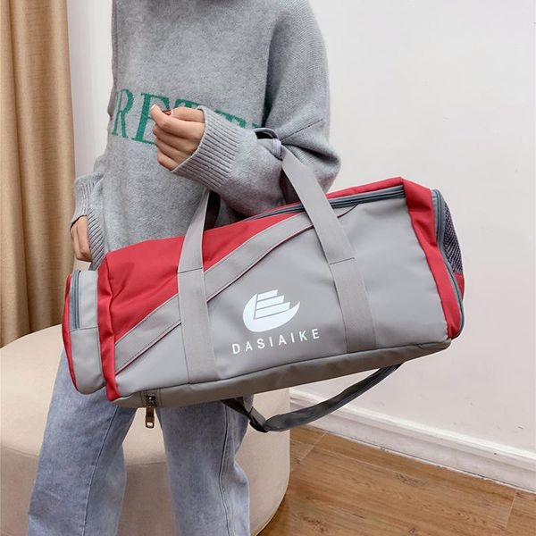 

duffel bags large men's and women's travel bag shoulder crossbody backpack sports fitness yoga weekend handbag waterproof shoe tot