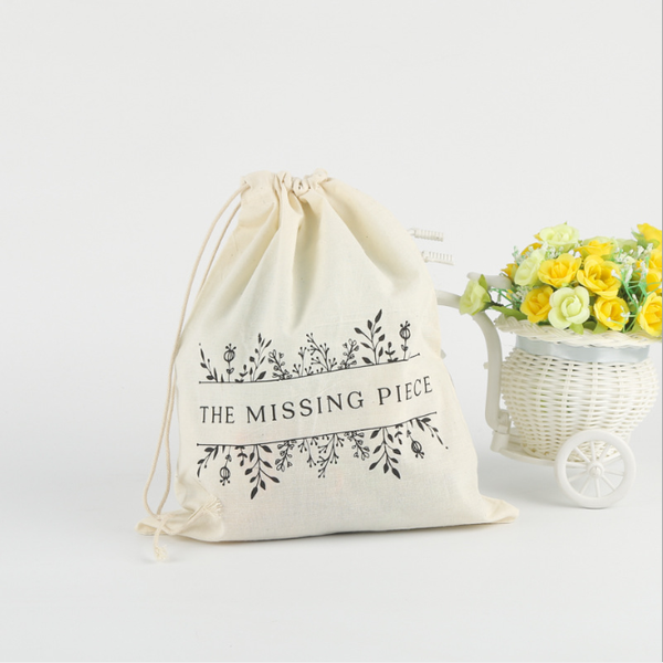

gift wrap customized personality patterns logo cartoon animated alphabet flowers and trees printed drawstring bags travel canvas