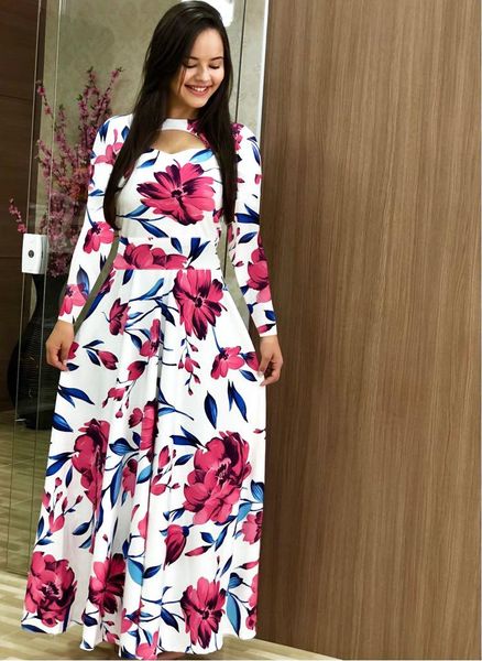 

fashion digital printed dress maternity dresses for po shoot clothes, White