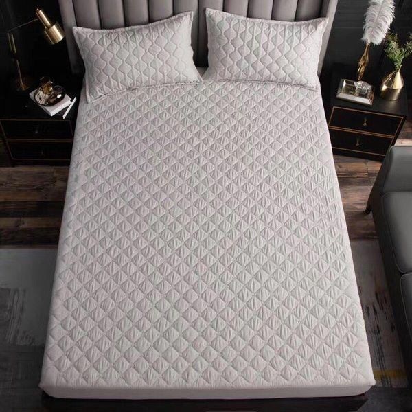 

sheets & sets fitted sheet mattress cover solid color cute printed elastic bed linen polyester waterproof bedsheet 180x200cm