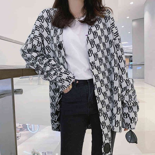 

wool sweater replac ms. kagan, senior fashion digner, korean style harajuku kpop, autumn and winter, 2020, White;black