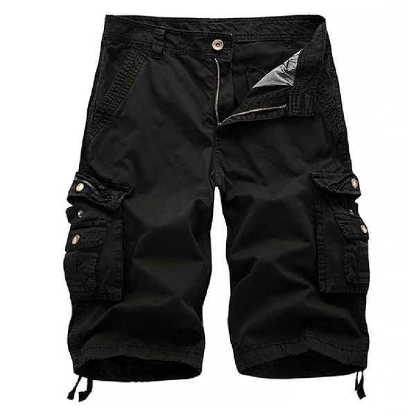 

handsome solid color men's assault tactical pants, lightweight cotton outdoor military combat overalls, work pants, Black