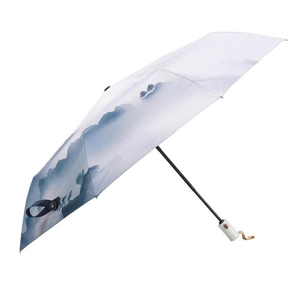 

umbrellas travel folding umbrella automatic uv protection woman ultra light mini paraguas plegable mujer household goods oo50ys