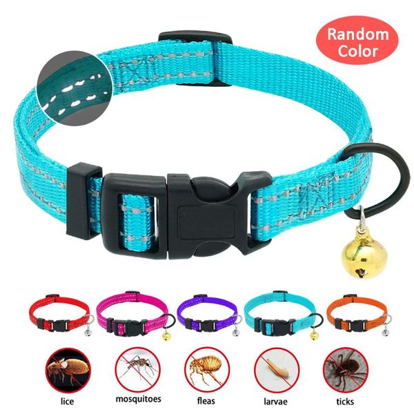 

dog collars & leashes flea and tick collar reflective cat anti lice pest kill parasite deworming for small