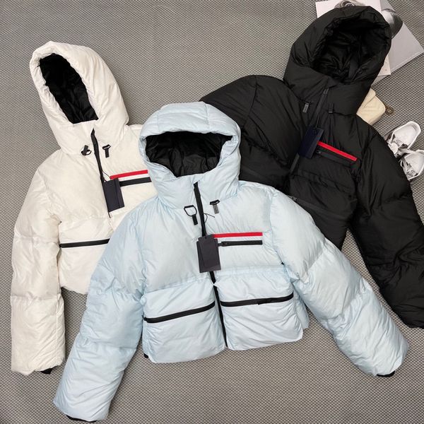 

women jacket parka coat down jackets fashion short coats style slim-fitting tights windbreaker pocket ladies warm outerwear winter cotton cl, Black