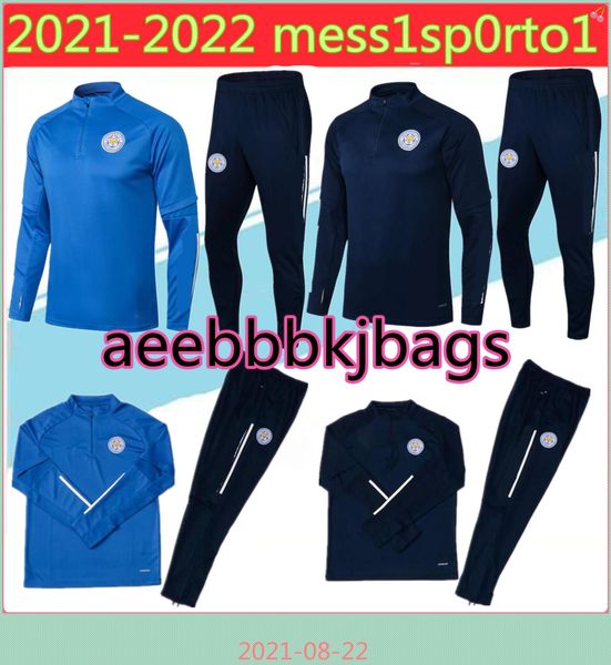 

21 22 mens football tracksuit vardy soccer training suit chandal futbol 2021 2022 maddison sweater maillot de foot jacket sweatshirt, Black