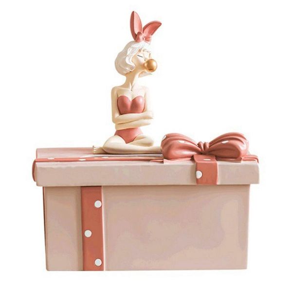 

tissue boxes & napkins creative girl box living room light luxury high-end simple modern coffee table ornaments style