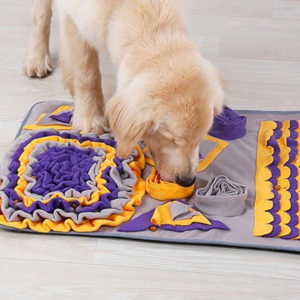 

kennels & pens pet color sniffing mats decompression and decompression, dog mats, large-scale tibetan food training, playing with