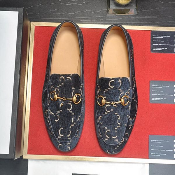 

a1 italy dandelion spikes flat leather shoes rhinestone fashion mens loafers dress shoes slip on casual diamond pointed toe shoes size3845, Black