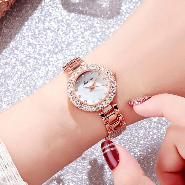 

watch womens watches simple casual fashion round alloy small and exquisite female bracelet women 19may14 wristwatches, Slivery;brown