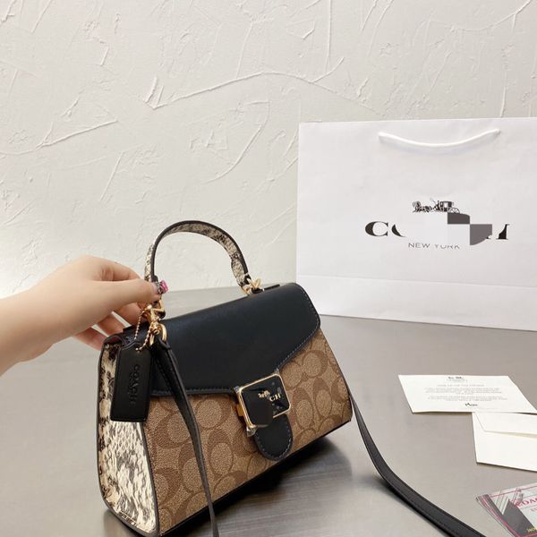 

2021 xiaohua chain women's bag new flip chain messenger bag organ box 20cm ysj