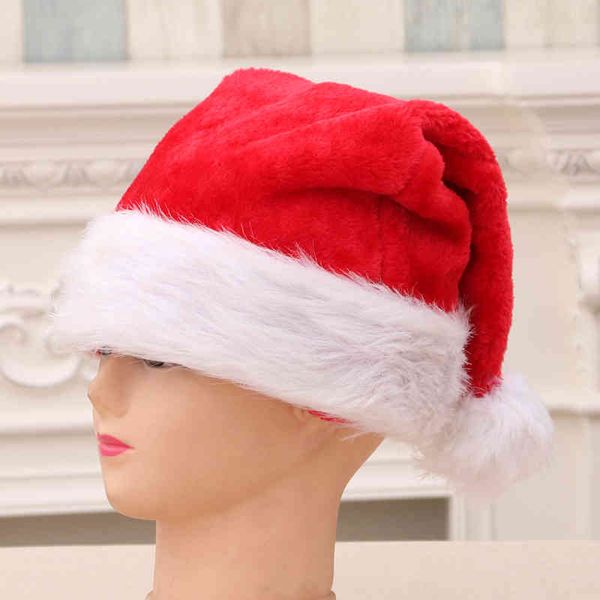 

christmas hat enlarged thickened quality super plush hat children's