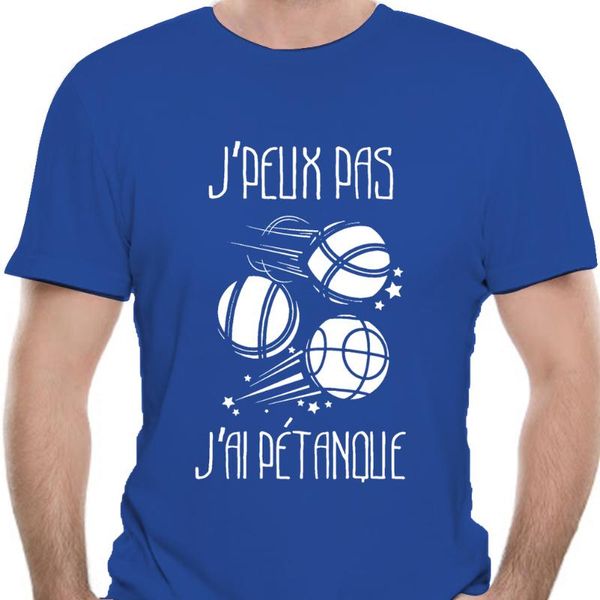 

women's t-shirt petanque j'peux pas j ' ai petanque. fr boule oder boccia ball spieler turnier 0013x 7539s, White