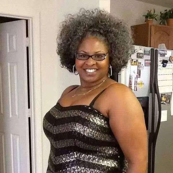 

dark ash grey human hair extension puff updo ponytail african american hairstyle afro kinky curly hairpiece wrap drawsring 140g120g100g, Black