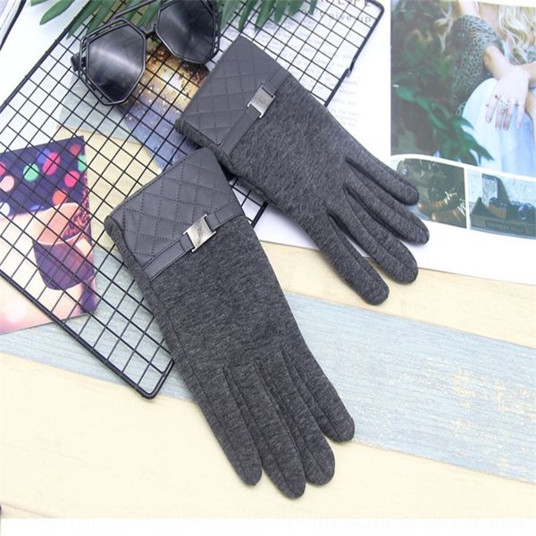 

Y0m autumn winter men' touch screen plush cotton gloves riving sports gloves winproof mittens autumn and winter men' touch screen warm pl, Blue;gray