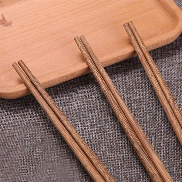 

chopsticks 10 pairs reusable wooden bamboo stick chinese japanese sticks chop tableware dinnerware