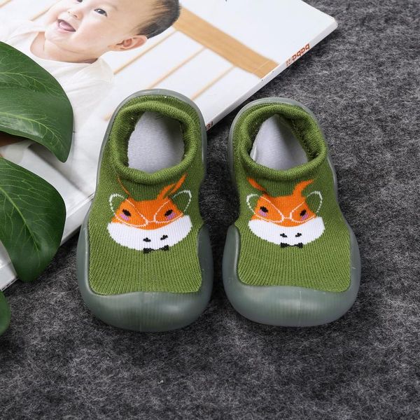 

first walkers emmababy winter autumn baby non-slip walking shoes soft sole cartoon animal infant slip-on sock