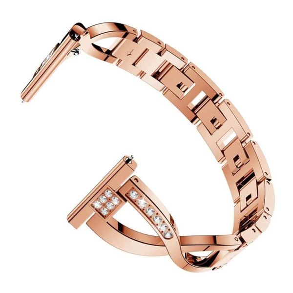 

watch bands women link bracelet for samsung galaxy watch4 40mm 44mm band 20mm stainless steel strap 4 classic 46mm 42mm, Black;brown