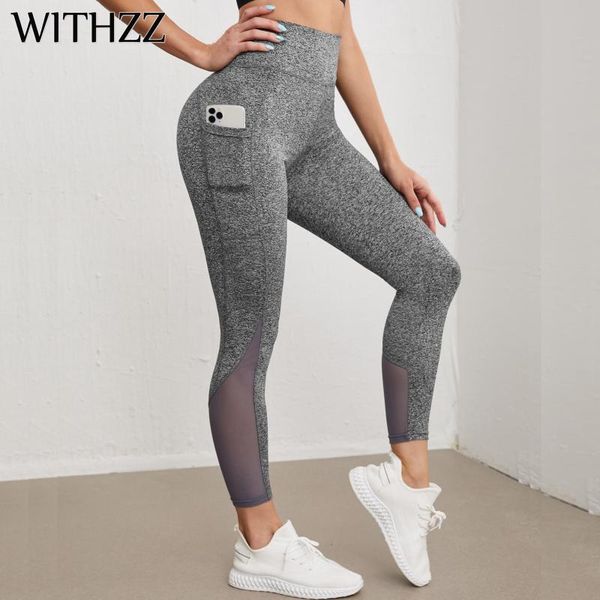 

women's leggings withzz female skinny high waist running sports leisure fitness women pants hollow, Black