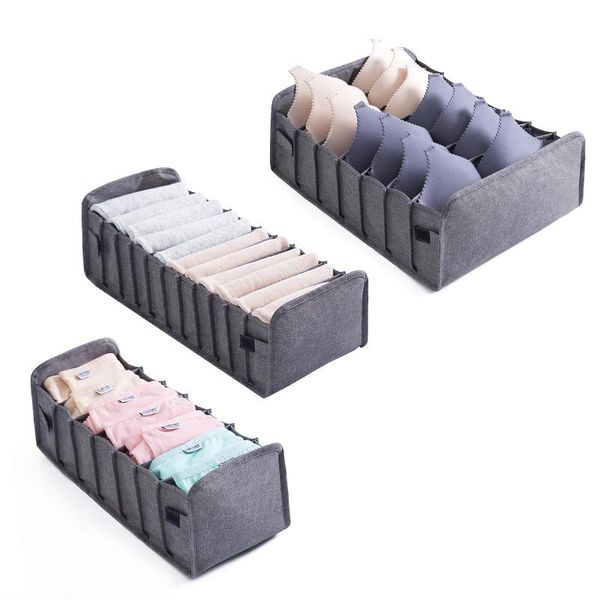 

bra storage boxes underwear clothes organizer drawer nylon divider closet for folding ties socks shorts bags