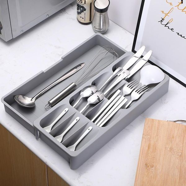 

kitchen storage & organization organizer fork spoon holder cutlery rest tools accessories shelf spice jars rack utensils drawer tray contain