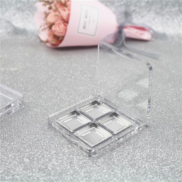 

storage bottles & jars wholesale transparent eyeshadow powder case cosmetic blusher compacts pink lipstick lip containers eyebrow boxes
