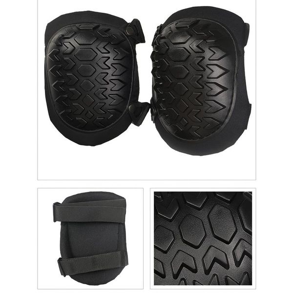 

knee support protector kneepad kneecap pads pressurized elastic brace belt for work heavy duty kneepads padding elbow &, Black;gray